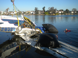 Contact Parker Diving Service in Marin County - airplane water removal